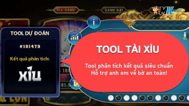 Giới thiệu về công cụ tool tài xỉu tại MKsports